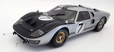 Exoto 1/18 Scale Diecast 8048 - Ford GT 40 MKII #7 - Silver/Black • $757.76