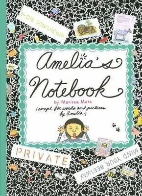 Amelia's Notebook By Moss Marissa  Hardcover • $4.47