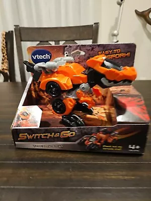 VTech Switch & Go T-Rex Race Car Easy To Transform Animated Dino Eyes Driver New • $14.99