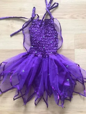 $15 • Buy Girls Sz 2 Violet Purple  Everyday Fairy Dress Up Costume