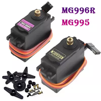 MG996R/MG995 Rubber/Metal Gear Torque Digital Servo Motor For Trucks Helicopters • $7.64