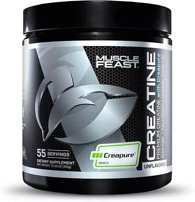 Muscle Feast Creapure Creatine Monohydrate Powder Keto Gluten-Free 300G • $46.91