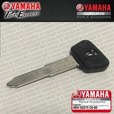 2003 - 2020 Yamaha Yzf-r6 Yzf R6 R6s New Oem Ignition Key Blank 4bh-82511-09-00 • $20.95