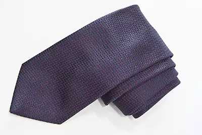 AUTHENTIC BRIONI BLUE SILK Men's Neck Tie W:3 1/4  BY L:62  • $25.99