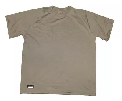 Under Armour Tactical Military Tan Loose Base Layer Shirt - LARGE • $6.50