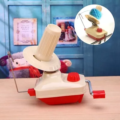£9.39 • Buy 1x Manual Knitting Reel Machine Wool Winder Holder  Yarn Fiber String Knitting