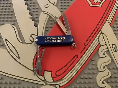 Victorinox Swiss Army Knife Blue SD Classic National Move Management Logo • $9.95