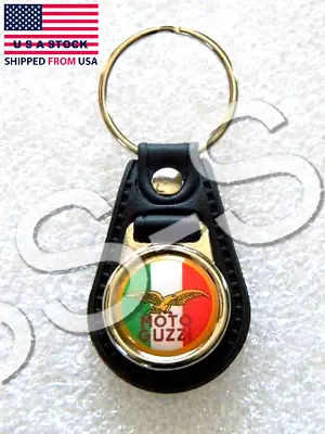 Moto Guzzi Key Fob Ring Chain 3 Colours Motorcycles Brevia Eldorado California • $12