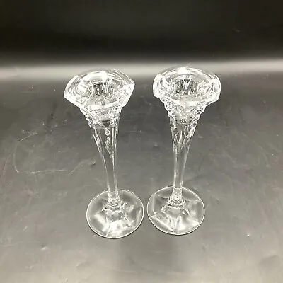 Vintage Lead Crystal Candle Holders (2 Candle Holders) • $20.90