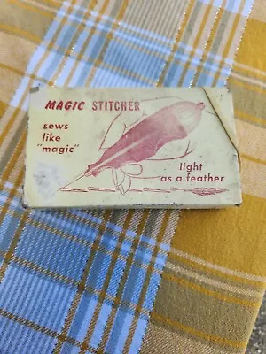 Vintage Magic Stitcher W/ Box  Instructions  Sewing Tool • $11