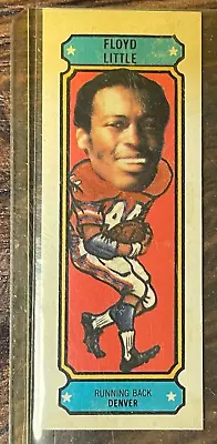 1975 Nabisco Sugar Daddy Football Floyd Little #2 Denver Broncos Sports Card • $8.95