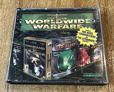 Command And Conquer Worldwide Warfare Red Alert Aftermath PC CDROM Vintage Game • $29