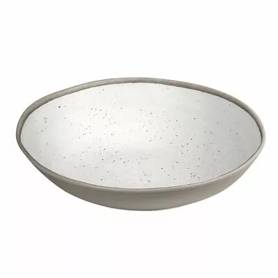 TarHong Retreat Pottery 12  Serving Bowl | White Bamboo • $34.69