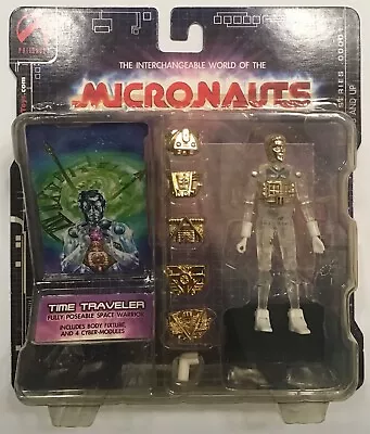 Micronauts Rare Palisades Retro Series Gold Time Traveler Figure Dave Dorman • $75