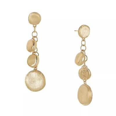 MARCO BICEGO Jaipur Link Drop Earrings In 18K Yellow Gold • $1399