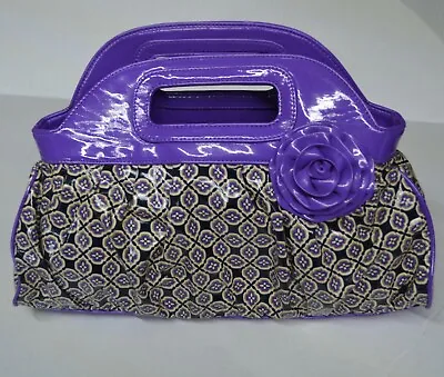 Vera Bradley Purse Frill Collection Simply Violet Got It Handled • $24