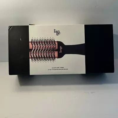 L'ANGE Le Volume Play Brush Dryer 75MM - Black - Open Box • $45