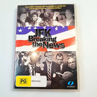 JFK Breaking The News DVD Narrated By Jane Pauley Region 4 • $28.95