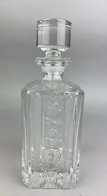 Lead Crystal Decanter - 24.5cm - Heavy • £8