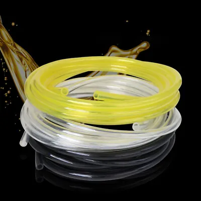 Polyurethane Petrol Fuel Line Gas Pipe Hose Tube Ø2-7mm Yellow Transparent Black • $3.65