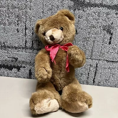 SCHMID Vintage Musical Teddy Bear Plush Wind Up 1984 Gordon Fraser Jointed Limbs • $14.69