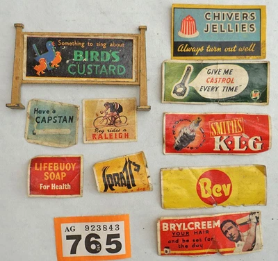 £16 • Buy #765  Hornby Dublo Station Hoarding + Lot Of Advertising Posters 00