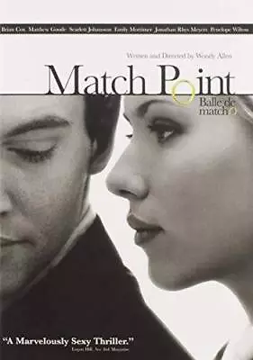 Match Point - DVD - VERY GOOD • $4.67