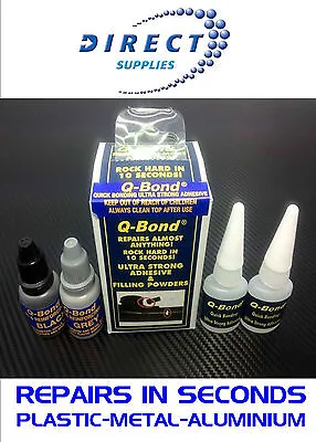 Qbond Ultra Strong Adhesive And Filler (repairs In Ten Seconds) • £15.01