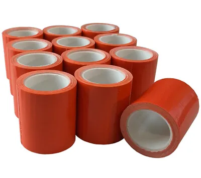 Mini Duct Tape Roll 2 In. X 100 In. Orange 12 Pack 5col Survival Supply • $42.99