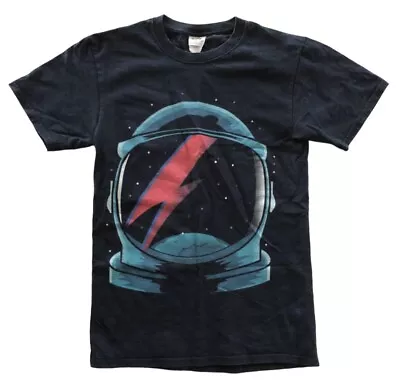 David Bowie Starman Space Oddity Spaceman Styled T-shirt SZ S Fruit Of The Loom • $18