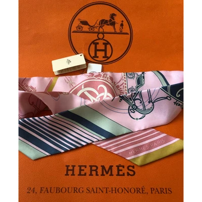 $354.06 • Buy Hermes Twilly Ex Libris Birkin Kelly Bolide To