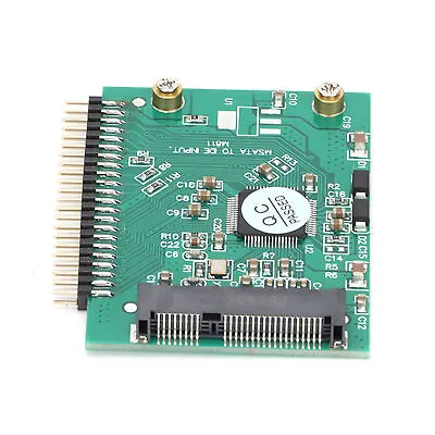 Mini MSATA To 44Pin 1.8in IDE Hard Drive Adapter PCI E SSD Card 3.3V For Lap GTO • £12.91