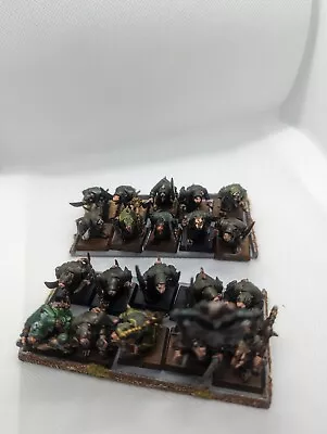 SKAVEN PLAGUE MONKS WARHAMMER FANTASY X20  1 With Damage. Painted  • £8