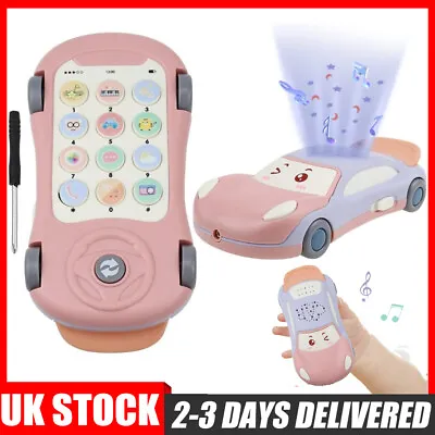 Baby Smart Phone Musical Learning Toy Toddler Mobile Pretend Play Game Light Up • £5.89