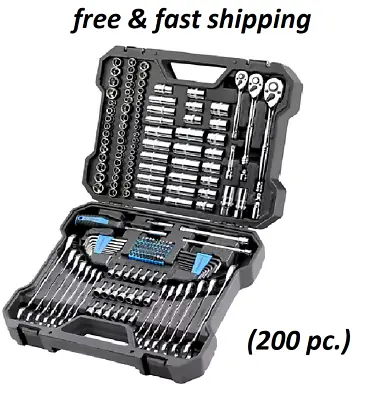 Tools Channellock Mechanic's Set (200 Pc.) Drive SocketsCombination Wrenches • $134.99