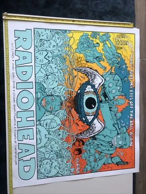 $600 • Buy Radiohead  Poster Jermaine Rogers, West Palm Beach, 2008