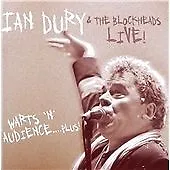 Ian Dury And The Blockheads : Warts 'N' Audience... Plus: Plus! CD (2000) • £4.09