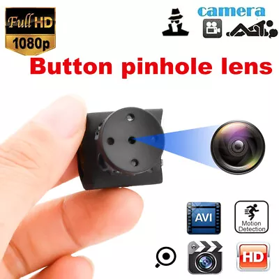 1080P HD Button Screw DVR Camera Audio Micro Mini DIY Camcorder Video Camera • $25.04