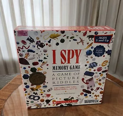 1995 I SPY MEMORY GAME Picture Riddles Winner Of 10 Best Toy Awards NEW & SEALED • $19.99