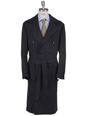 Kiton Green Vicuna Peru Cashmere Overcoat TC411 Man • $25410