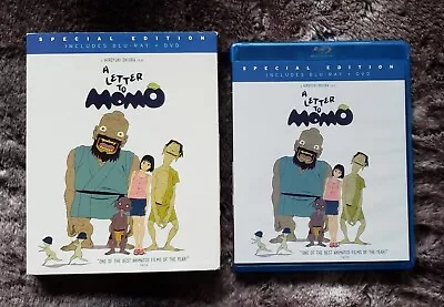 GKIDS ~ Letter To Momo ~ Blu-ray & DVD With Slipcover & Prints • $24.95