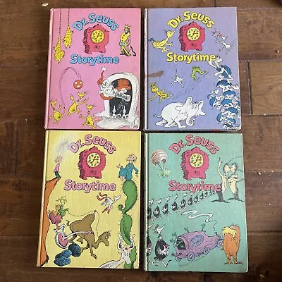 Vintage Dr. Seuss Storytime Books Complete 4 Volume Set 1974 Random House • $99