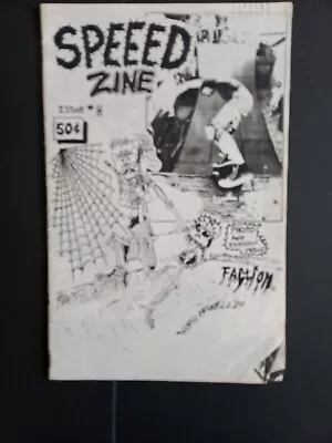 SPEEED ZINE Issue #8 Vintage 80's Skateboard Magazine. Steve Caballero Editor. • $5.99