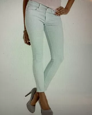 Else Jean Skinny Straight Ankle Jeans Light Blue Wash Size 32 • $7