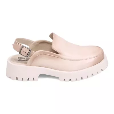 New Miz Mooz Leather Backstrap Loafers Violet Cream Size-EU 40(US 9-9.5) Women • $45.99