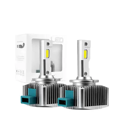 2X D3S D3R D3C LED Headlight Bulbs Conversion Kit Replace HID Xenon  6000K 180W • $62.79
