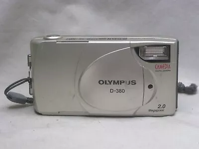 OLYMPUS D-380 CAMEDIA DIGITAL CAMERA 2.0 Megapixel Tested • $17