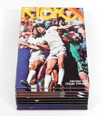 Lot Of (9) Assorted 1978 Minnesota Kicks NASL Soccer Programs • $34.99