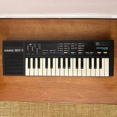 $109 • Buy Casio SK-1 32 Key Sampling Synth Keyboard Vintage