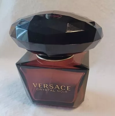 Versace Crystal Noir 3oz Women's Eau De Toilette 3.0 US FL Oz EMPTY BOTTLE • $12